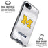 University of Michigan White Jersey iPhone 16e Clear Case
